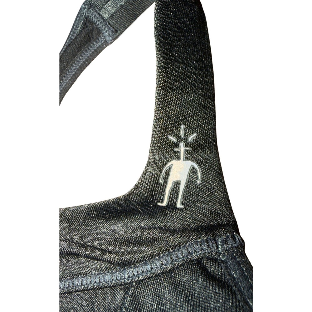 Smartwool Black Racerback Sports Bra - Picture 3 of 6